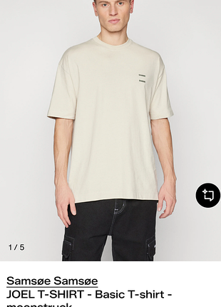 Футболка samsoe samsoe, suze m/l(oversized), состояние идеальное, плечи 57 подмышки 59 длина 72