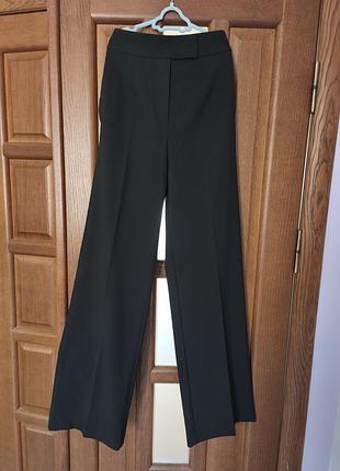 Брюки штаны zara palazzo широкие черные