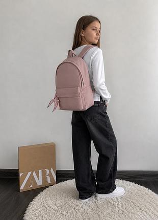 Рюкзак портфель рожевий zara