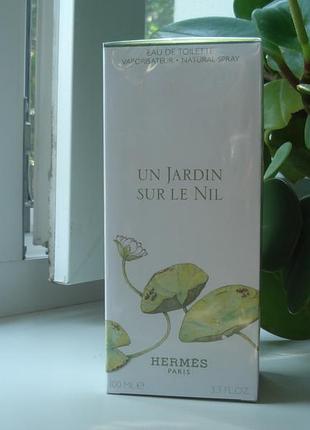 Жіноча туалетна вода hermes un jardin sur le nil 100 мл