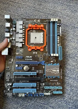 Материнська плата asus f2a55 / fm2 / ddr3 / usb 3.0 — перевірена