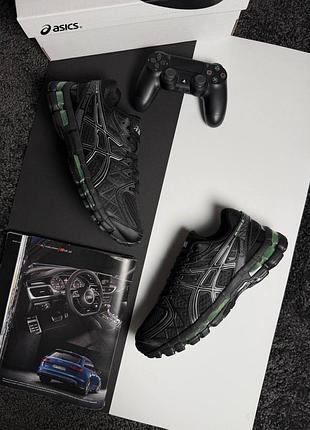 Чоловічі кросівки asics gel-kayano 20 black green