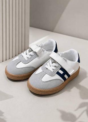 Нові стильні дитячі кеди (кросівки) у стилі adidas samba