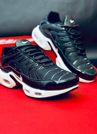 Nike air max tn plus — чорні унісекс кросівки 36-45 женские/мужские/подростковые кроссовки найк популярная модель новинка 2026 унисекс обувь в наличии