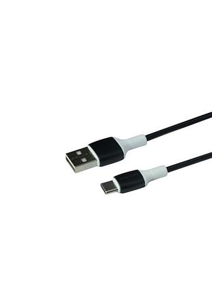 Кабель usb borofone bx84 для заряджання та передачі даних usb на usb-c, 1м, струм до 3a №2
