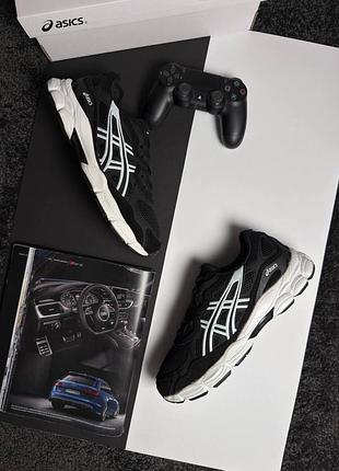 Чоловічі кросівки asics gel-nyc black white