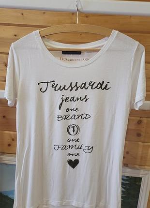 Оригинальная футболка trussardi jeans