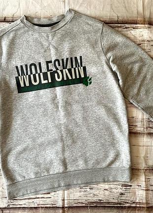 Соловічий світшот jack wolfskin , caрий , s