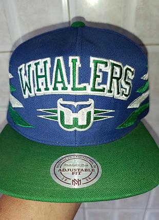 Vintage hockey, бейсболка, snapback mitchell&ness nhl hartford whalers