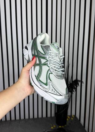 Asics gt-2160 white/silver/green