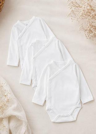 Боди с длинным рукавом h&amp;m 2-4мес, 4-6мес.