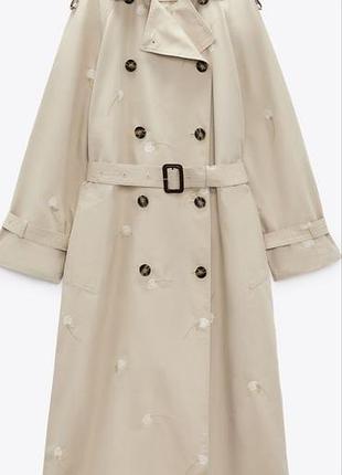 Тренч zara новый