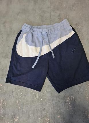 Шорти nike sportswear french terry colorblock swoosh shorts