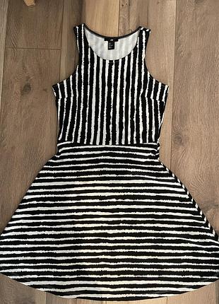Летнее трикотажное платье h&amp;m