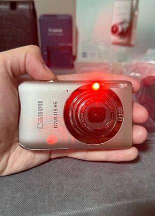 Canon ixus 115 hs — як новий | вінтажний цифровий фотоапарат-мильниця | повний комплект | y2k tiktok