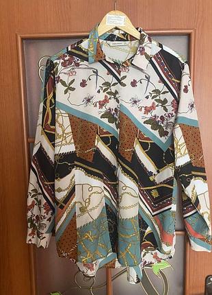 Сорочка блуза zara