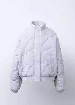 Осіння стьобана куртка 6-7р 122см zara
