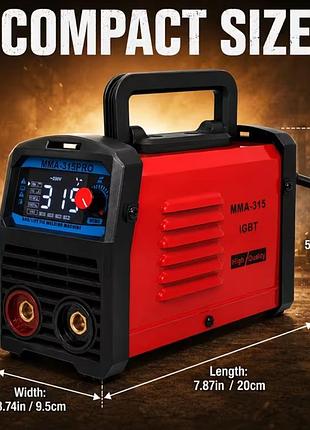 Інвертор зварювальний ммм-315 pro