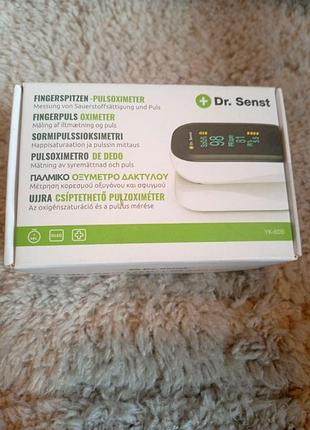 Портативний пальцевий пульсоксиметр dr. senst yk-80b з кольоровим oled-дисплеєм