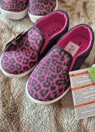 Дитячі сліпони/ макасіни crocs c8, c9.