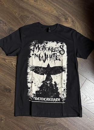 Футболка чорна motionless in white phoenix