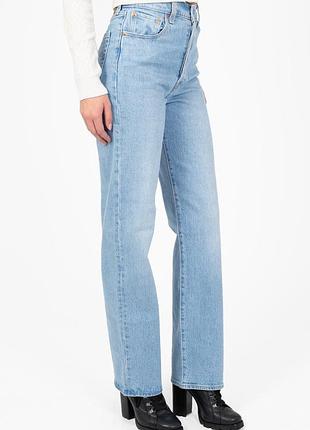 Жіночі джинси levi's ribcage straight  з високою посадкою в новому стані
