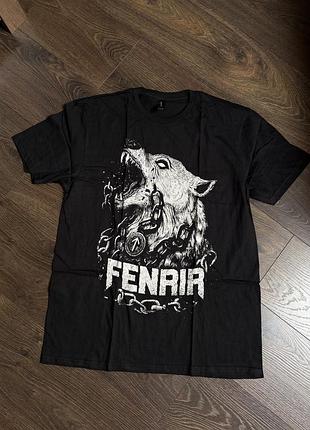 Футболка чорна fenrir