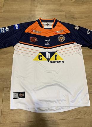 Мужская футболка oxen castleford tigers сборной англии по регби