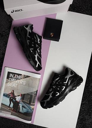 Жіночі кросівки asics gel-nyc black metallic