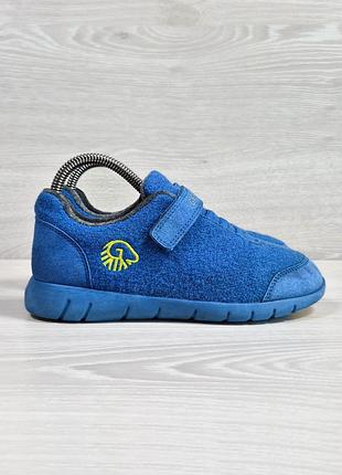 Детские шерстяные кроссовки на липучке giesswein merino runner оригинал, размер 34
