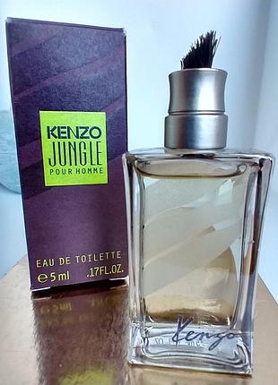 Kenzo jungle pour homme (jungle zebre) миниатюра 5мл