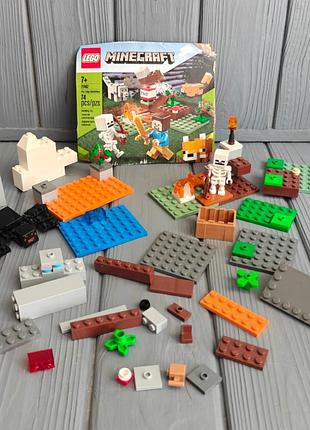 Конструктор лего lego minecraft