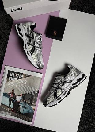 Жіночі кросівки asics gel-nimbus 10.1 white silver black