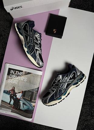 Жіночі кросівки asics gel-nimbus 10.1 navy silver black