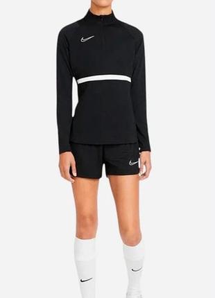 Zip тренувальний лонгслів nike