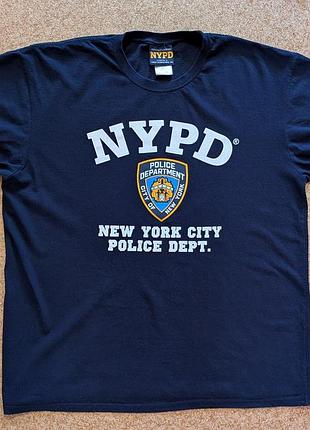 Футболка nypd new york police department