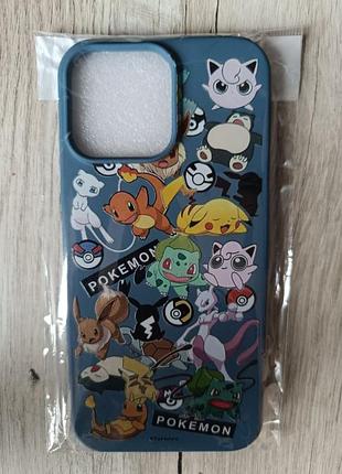 Чехол pokemon — iphone 14 pro max