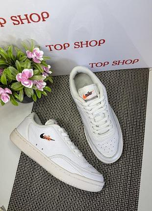 Оригинальные кожаные кроссовки nike