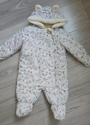 Зимовий комбінезон для дівчинки