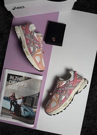 Жіночі кросівки asics gel-kahana 8 pink white