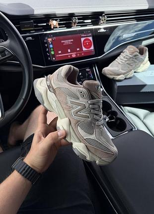 Кросівки new balance 9060 mushroom sea salt