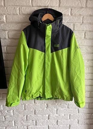 Jack wolfskin чоловіча куртка +флісова кофта м