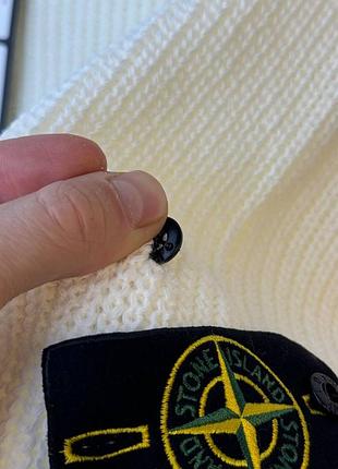 Світер stone island black white 9