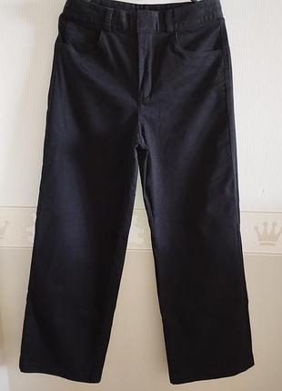 Широкі джинсові котонова штани massimo dutti
