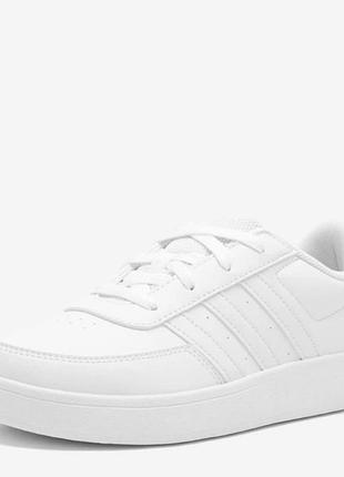Підліткові кеди для дівчинки adidas breaknet  39.5 (25.2см) білі