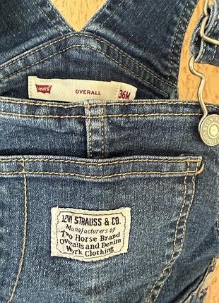 Джинсовий комбінезон levi’s