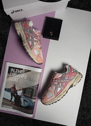 Жіночі кросівки asics gel-kahana 8 pink white