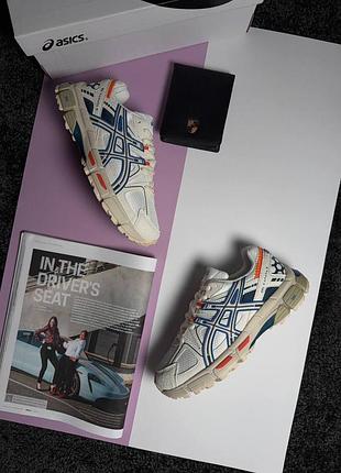 Жіночі кросівки asics gel-kahana 8 beige white navy