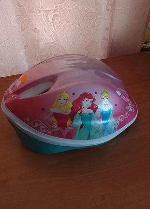 Дитячий захисний шолом disney princess (принцеси дісней) розмір 48-54 см