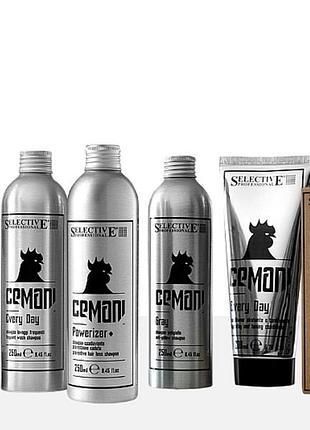 Italy,selective professional cemani every day, 250 ml,мужской  элитный проф.увлажняющий шампунь для волос, бороды, нишевый